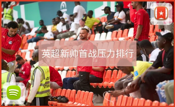 英超新帅首战压力排行